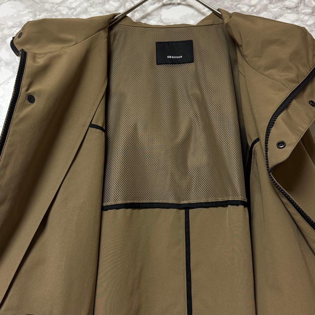 【極美品】08sircus ベージュ ロングコート サイズ1