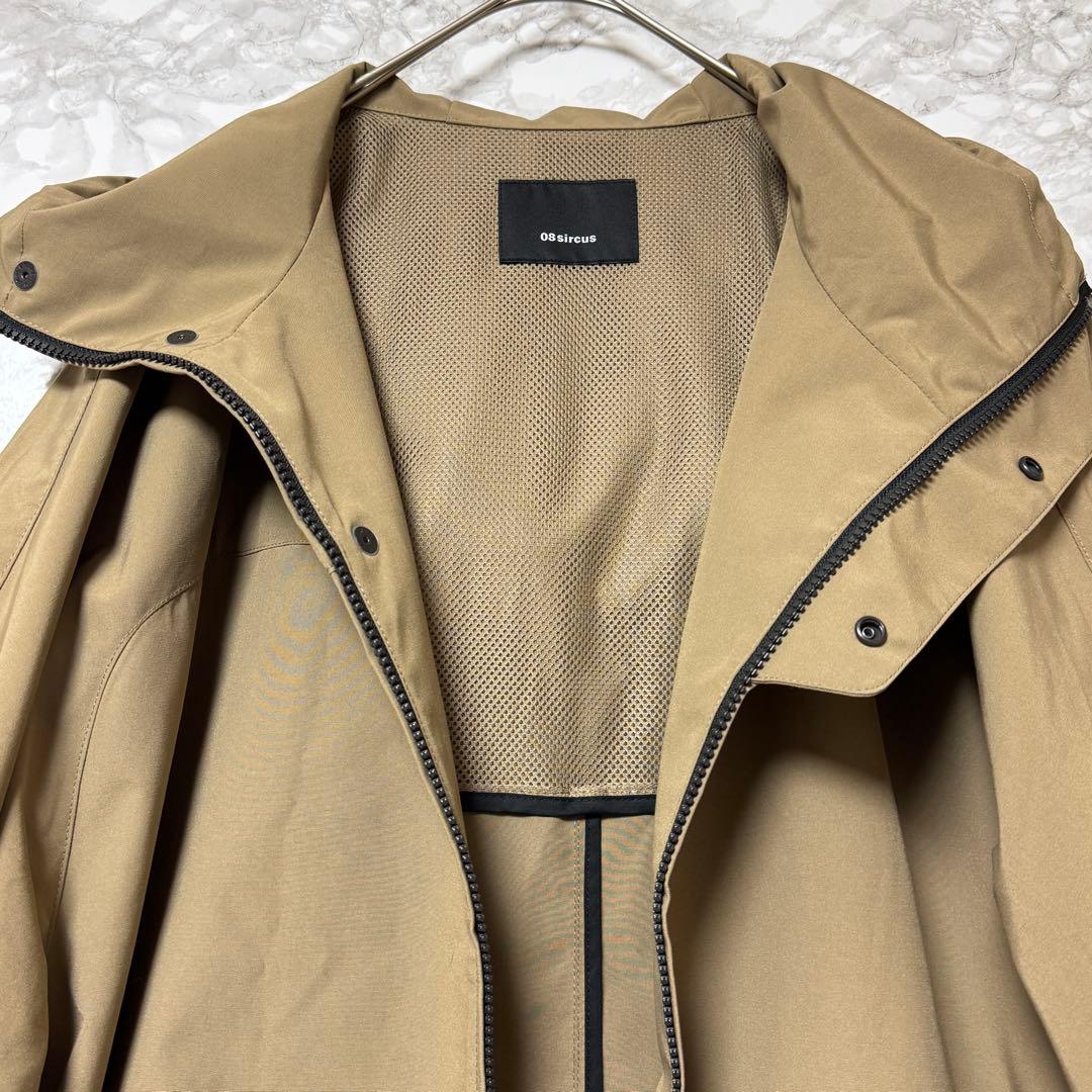 【極美品】08sircus ベージュ ロングコート サイズ1