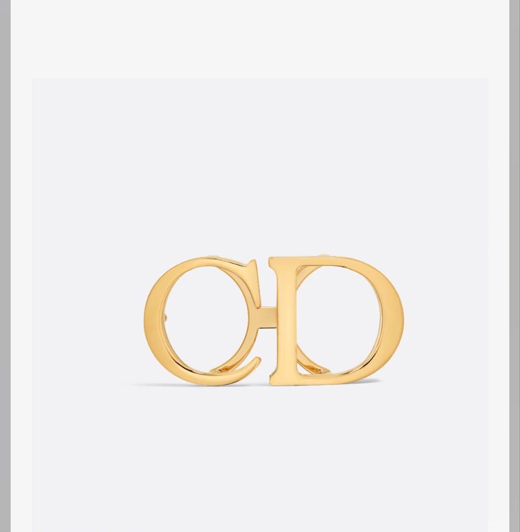 Dior CDロゴ ベルト 黒