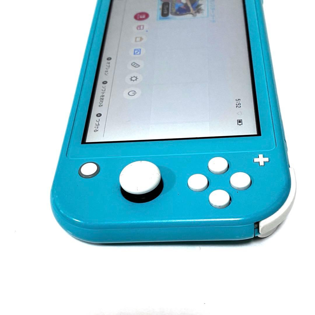 【動作品】Nintendo Switch Lite ターコイズ フィルム付き