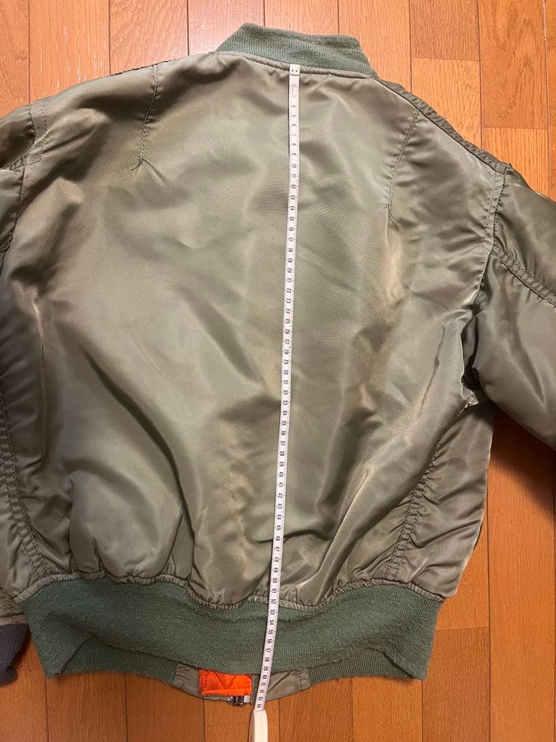 破格 USA製 80s Alpha ma-1 flight jacket