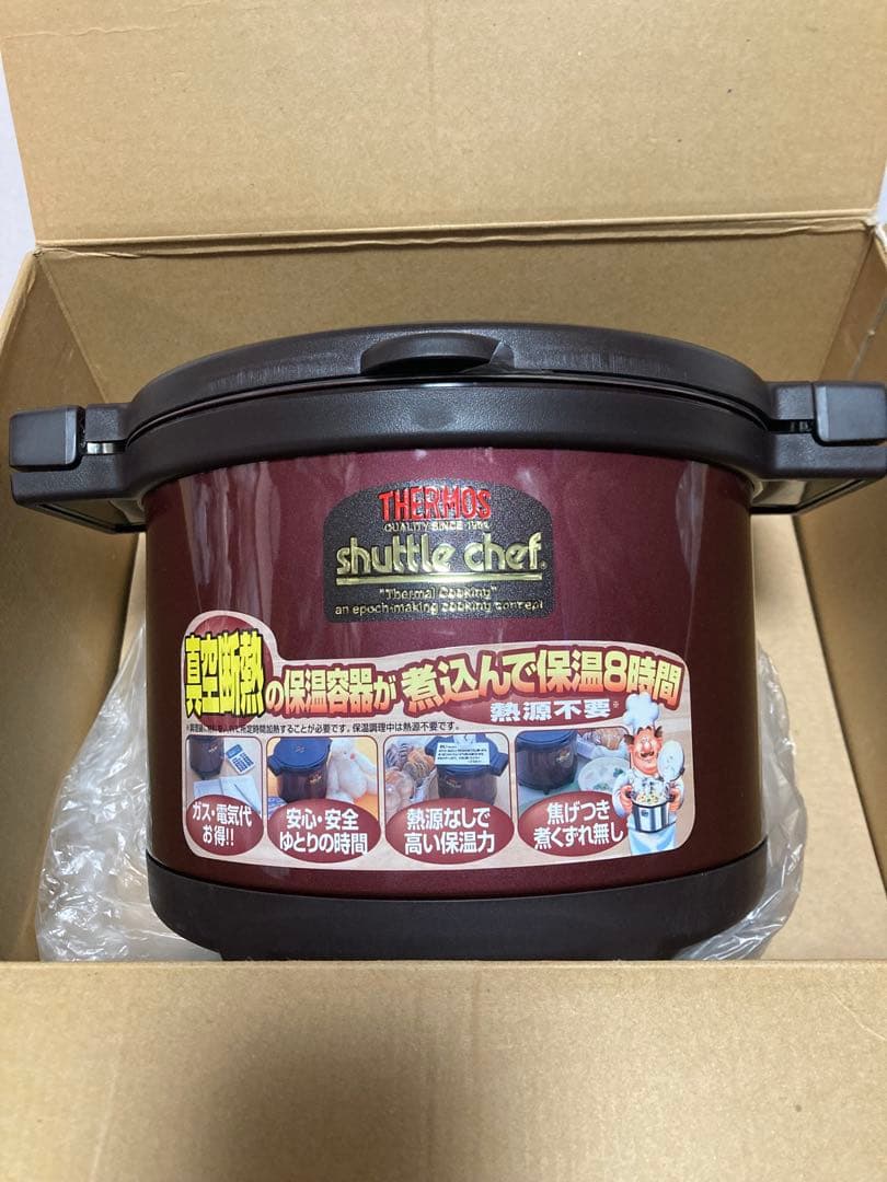 未使用　サーモス　シャトルシェフ　KPT-3000 真空保温調理器　3ℓ
