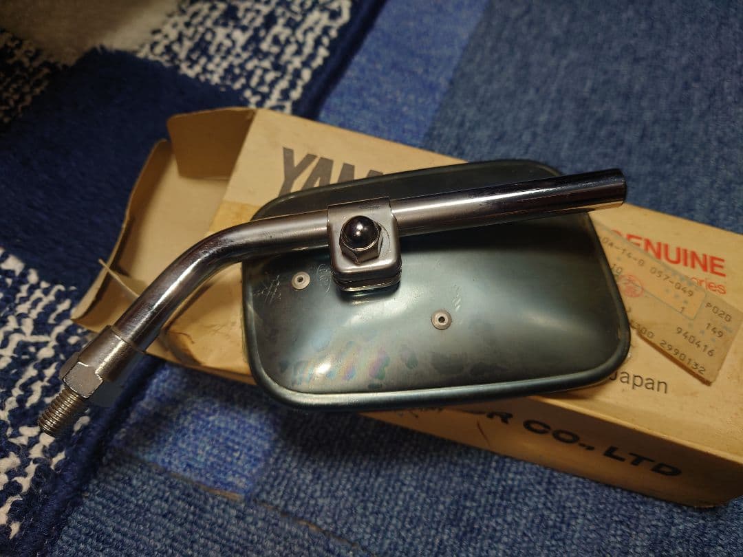SR400 SR500 バックミラー 左右セット 未使用品