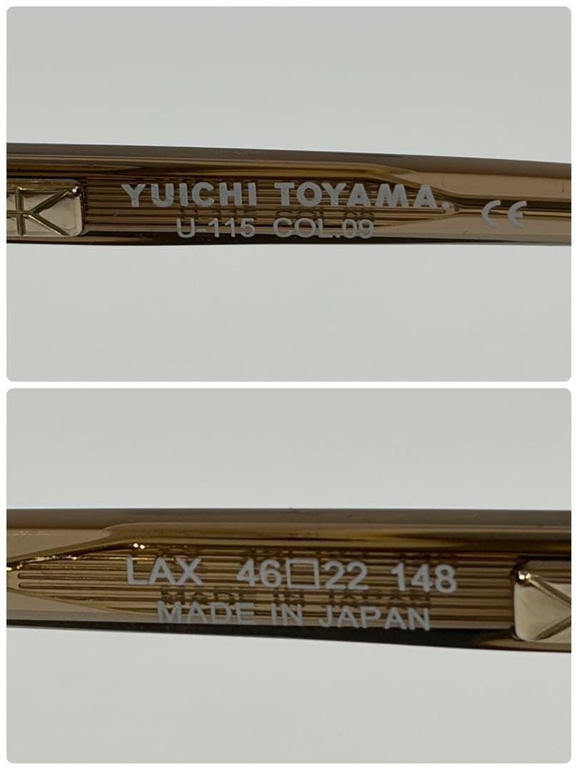 【新品同様】YUICHI TOYAMA LAX U-115 09 付属品完備