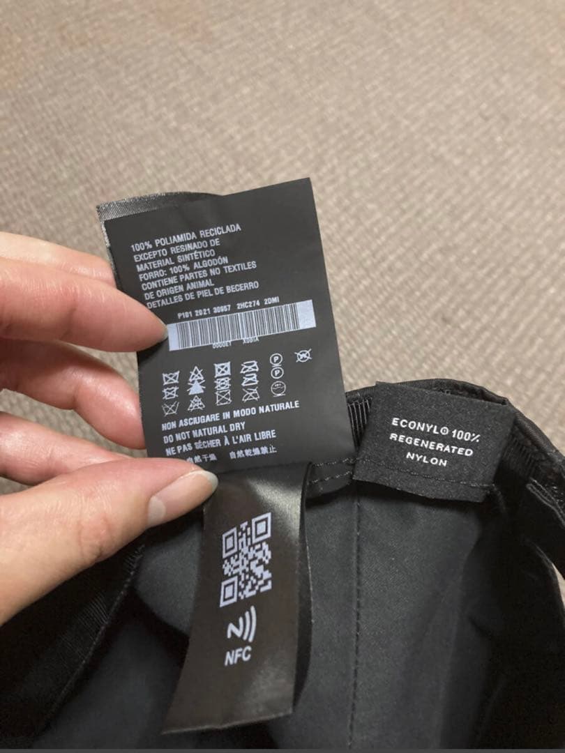 PRADA プラダ Re-Nylon ベースボール キャップ トライアングルロゴ