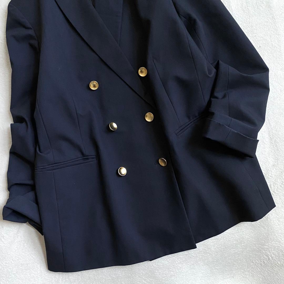 【完売品✨】COMME CA ISM ブレザー　ダブルブレスト　金ボタン　9号