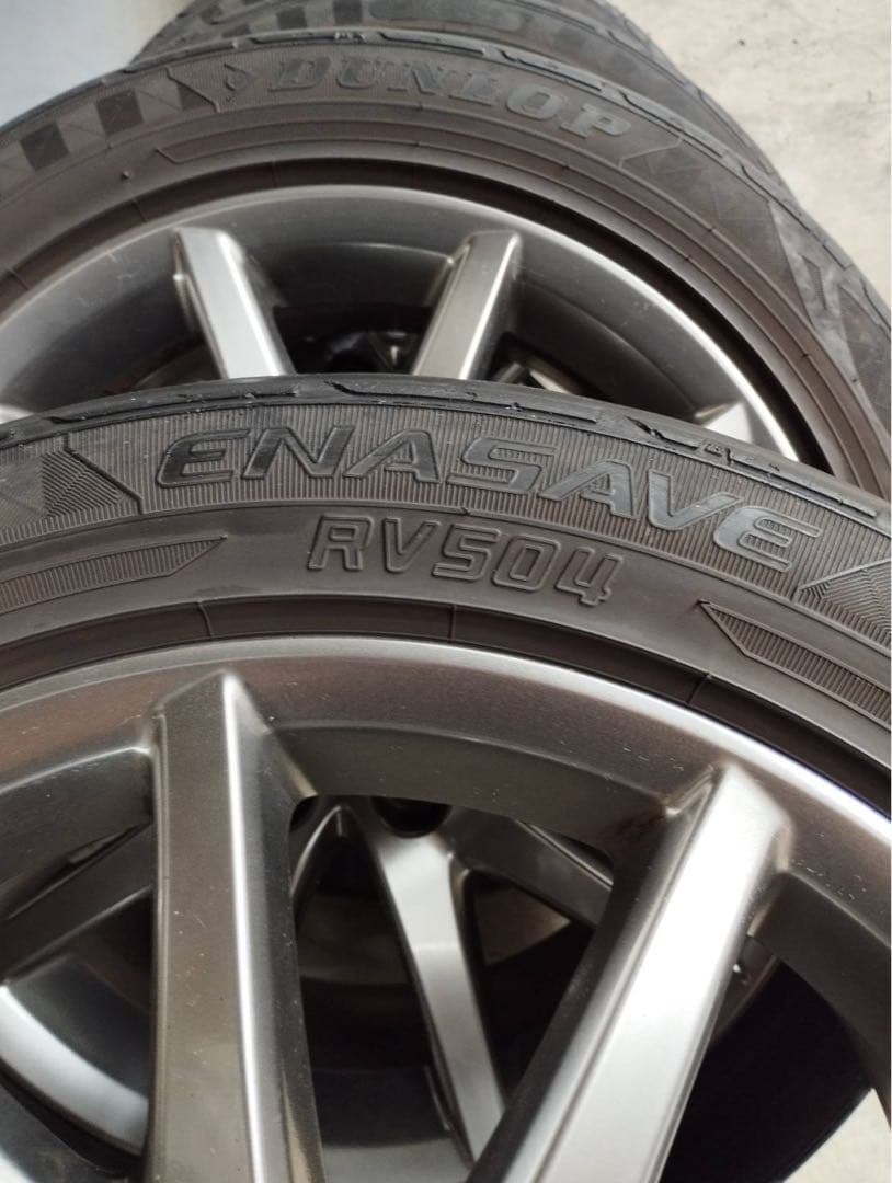 トヨタ エスティマ純正 18インチホイールセット
