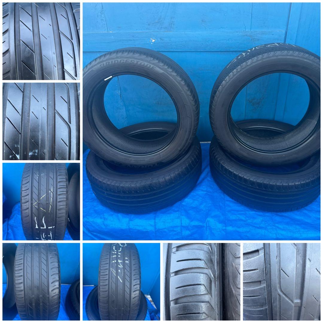 225/55R18 98Vブリヂストン トランザT001年式2022夏タイヤ4本