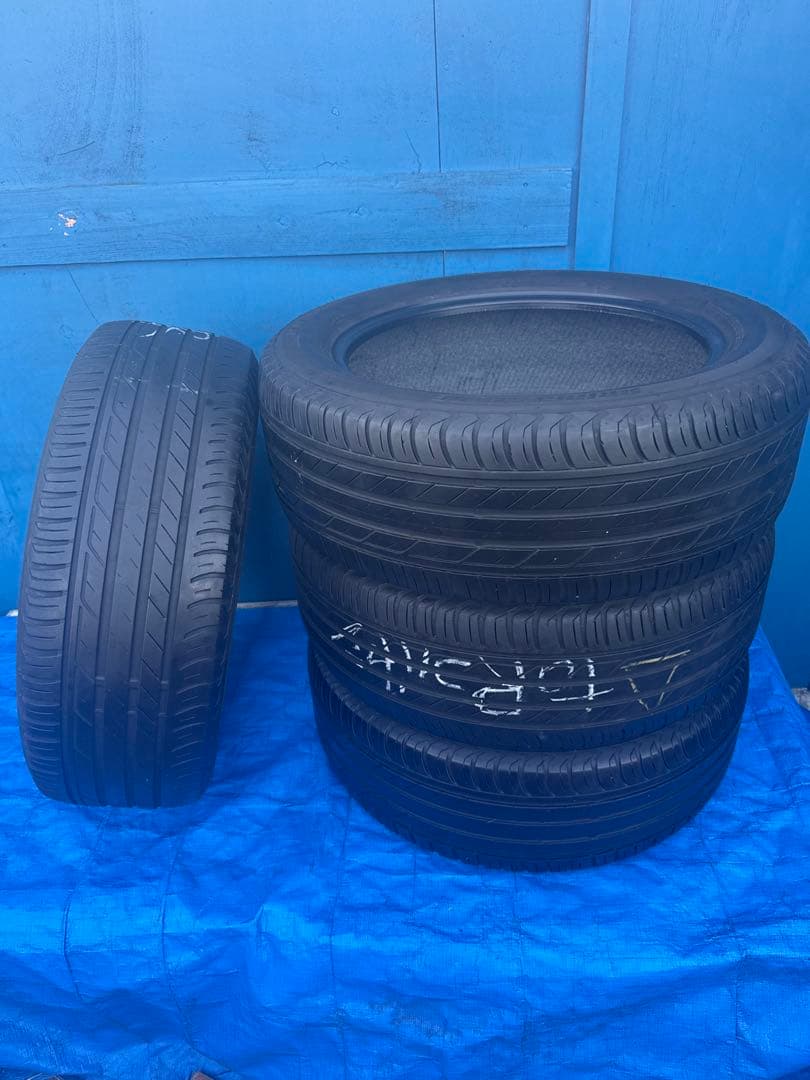 225/55R18 98Vブリヂストン トランザT001年式2022夏タイヤ4本