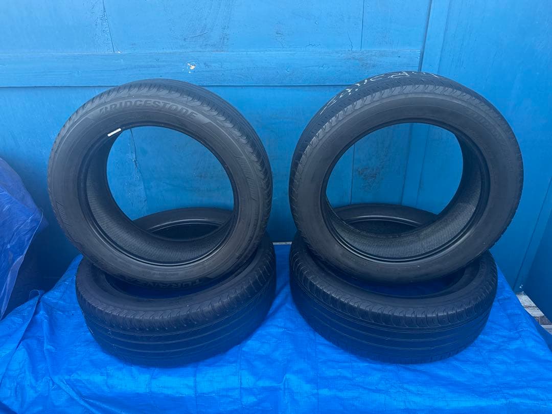 225/55R18 98Vブリヂストン トランザT001年式2022夏タイヤ4本