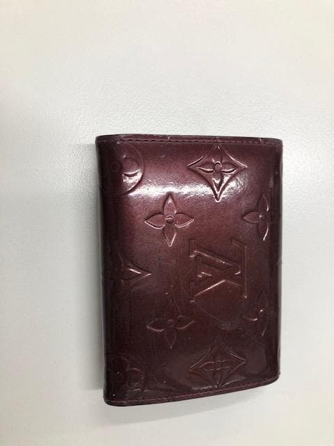 ルイヴィトン　モノグラムヴェルニ　名刺入れ　ジャンク