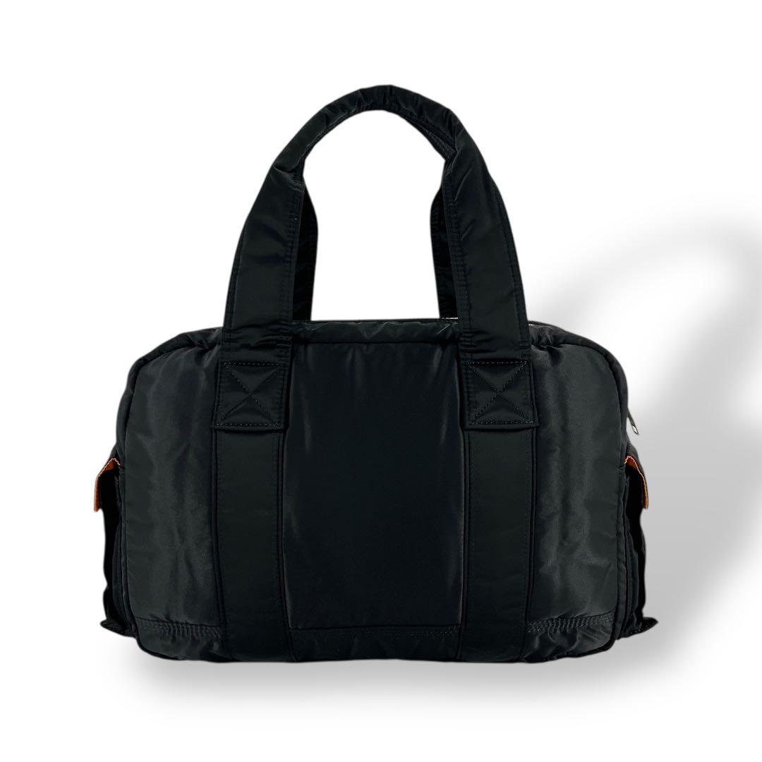 極美品　ポーター　タンカー　ダッフルバッグ　ミニボストン　ブラック　ナイロン