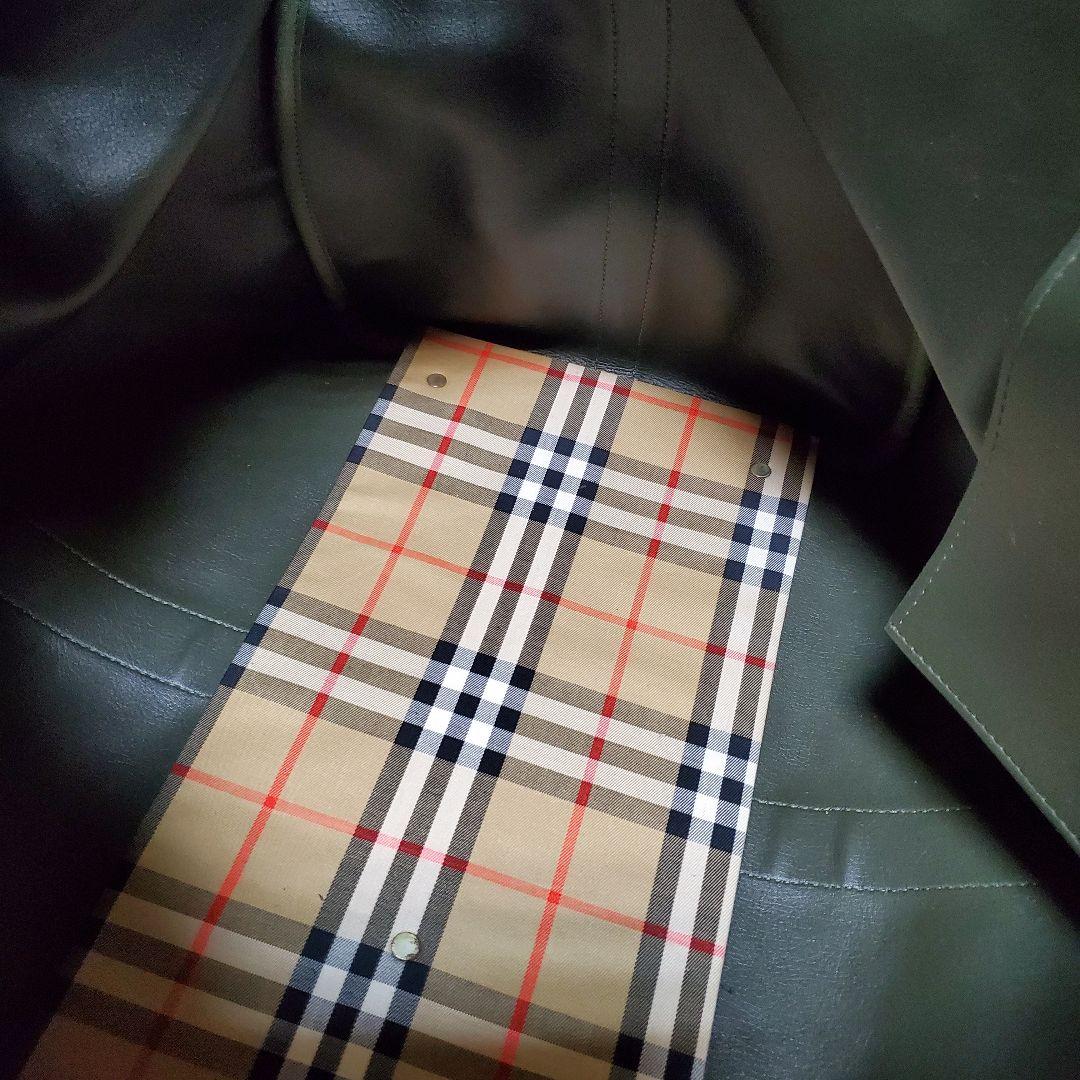 美品 OLD BURBERRYS ボストンバッグ ポーチ付属 2way 大容量