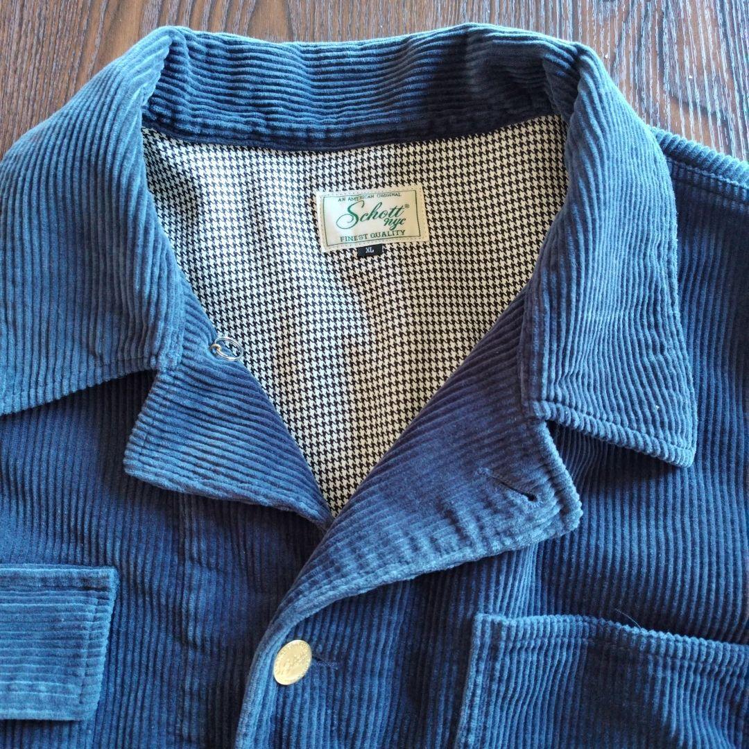 Schott CORDUROY COVERALL JACKET　XL