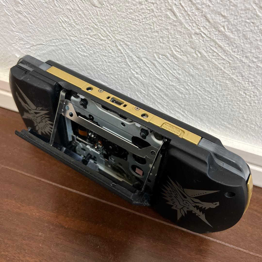 （ジャンク品）　PSP-3000ハンターズモデル、PSP-3000ブルー