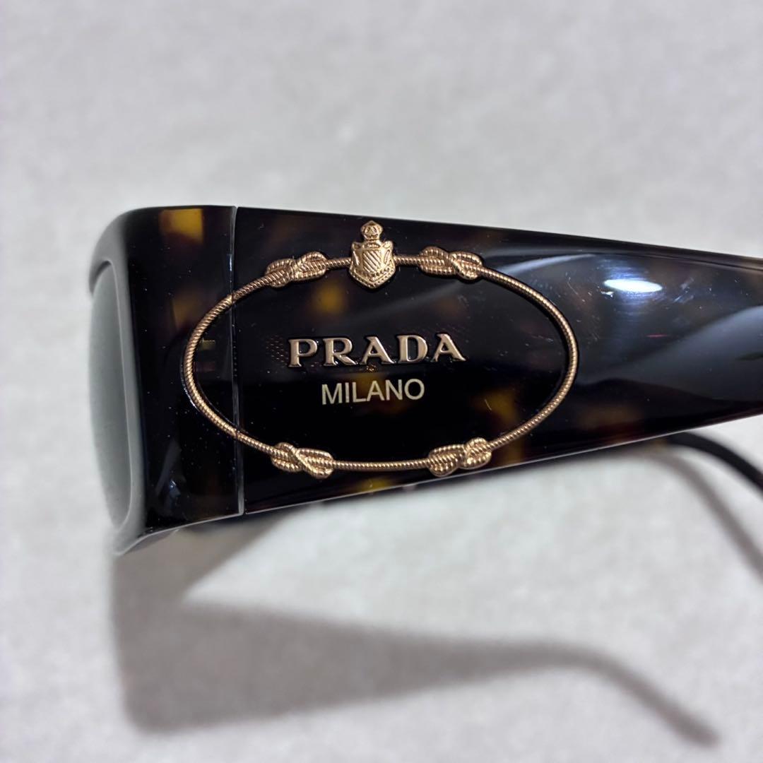 PRADA プラダ サングラス SPR10H ブラウン べっ甲 ユニセックス