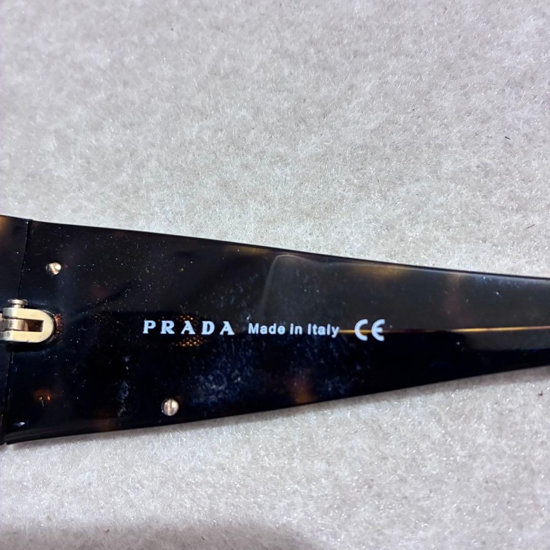 PRADA プラダ サングラス SPR10H ブラウン べっ甲 ユニセックス