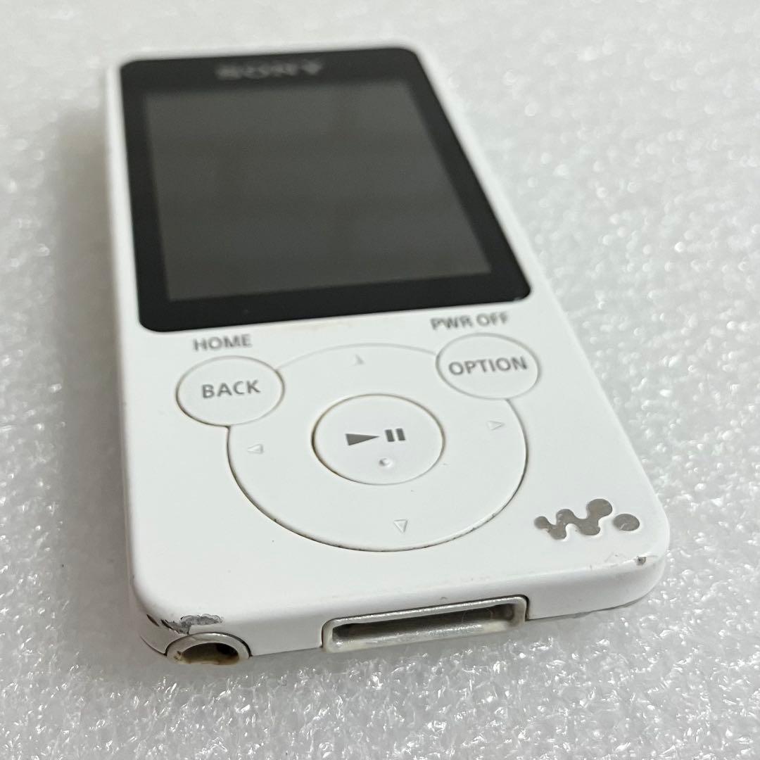 【バッテリー良好】　SONY ウォークマン　NW-S15 16GB しろ