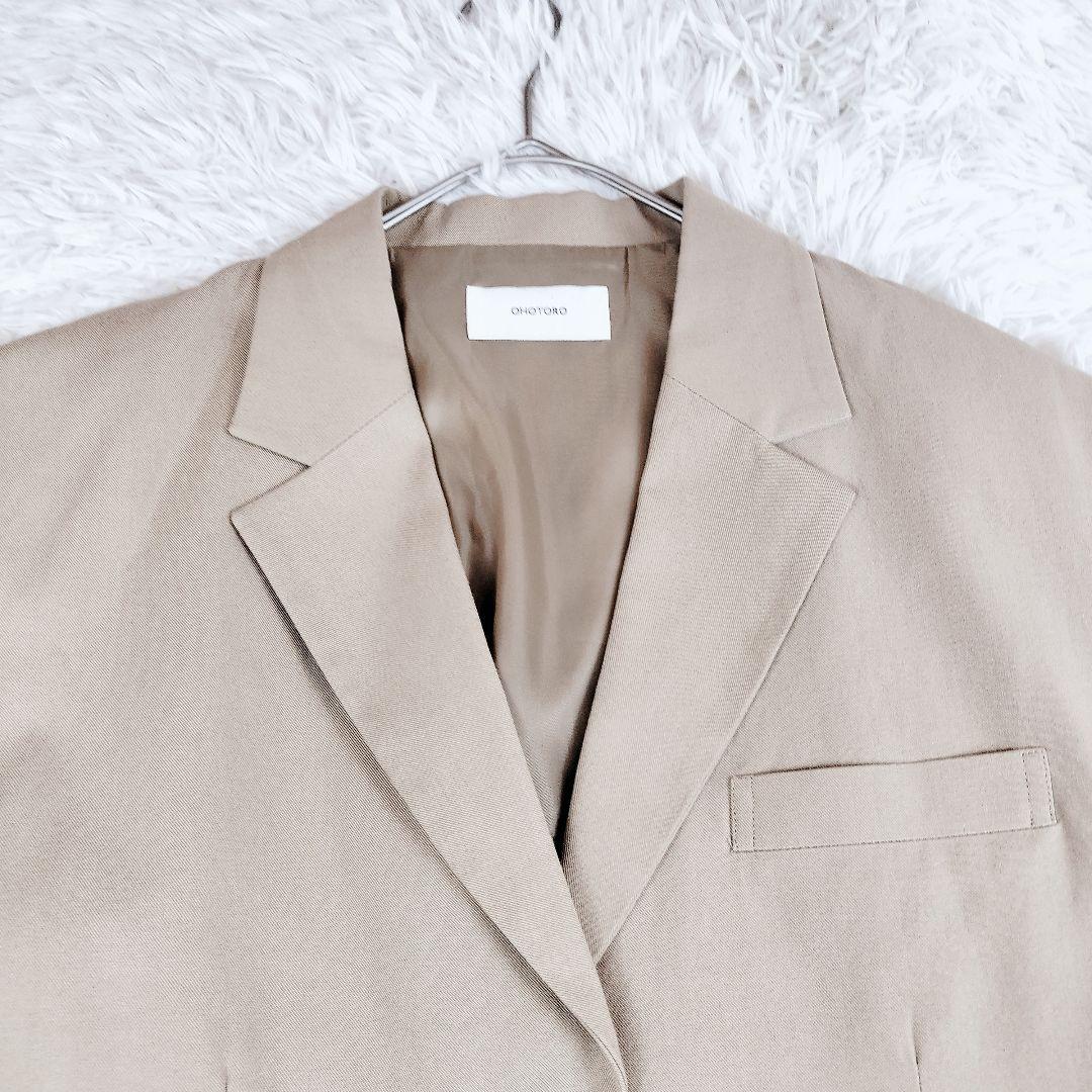 ohotoro オオトロ Chic Jacket 2WAY ベージュ フリー