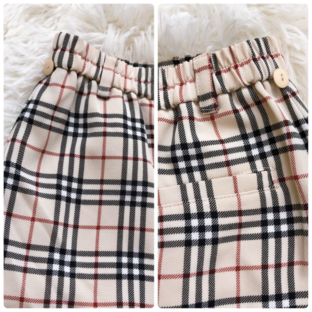 ✨超希少サイズ♡激レア✨バーバリーゴルフ キュロット　ノバチェック総柄　15