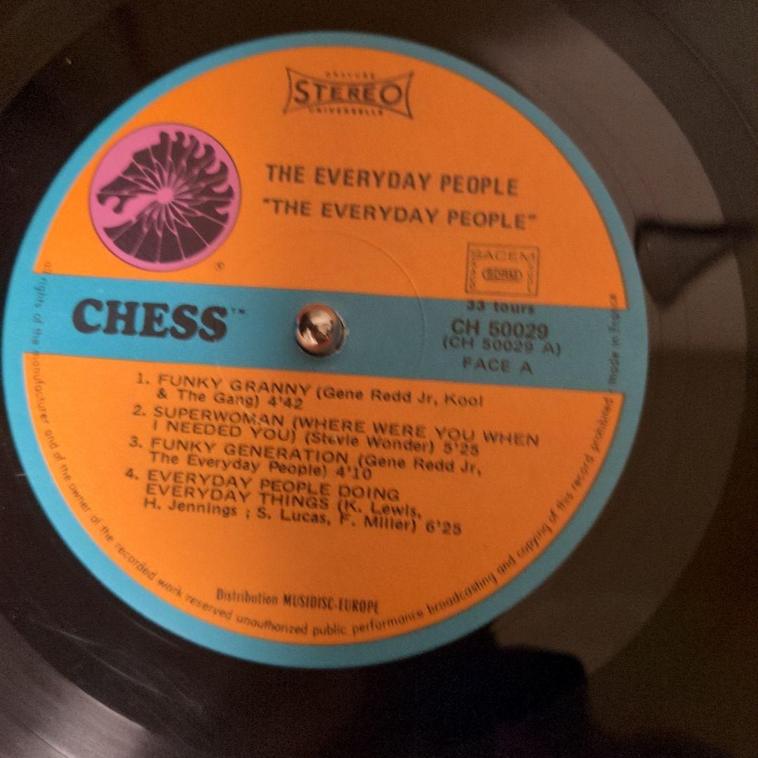 THE EVERYDAY PEOPLE LP レコード
