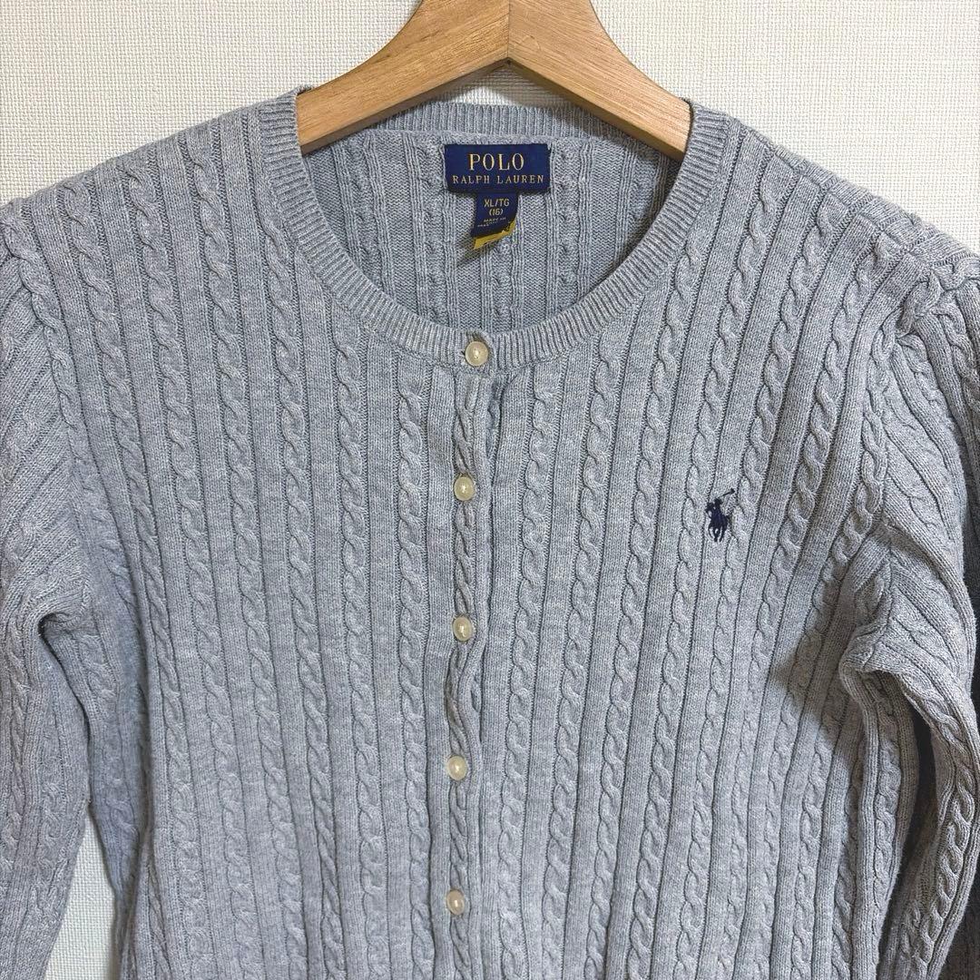 POLO RALPH LAUREN ポロ　ケーブルニット　カーディガン