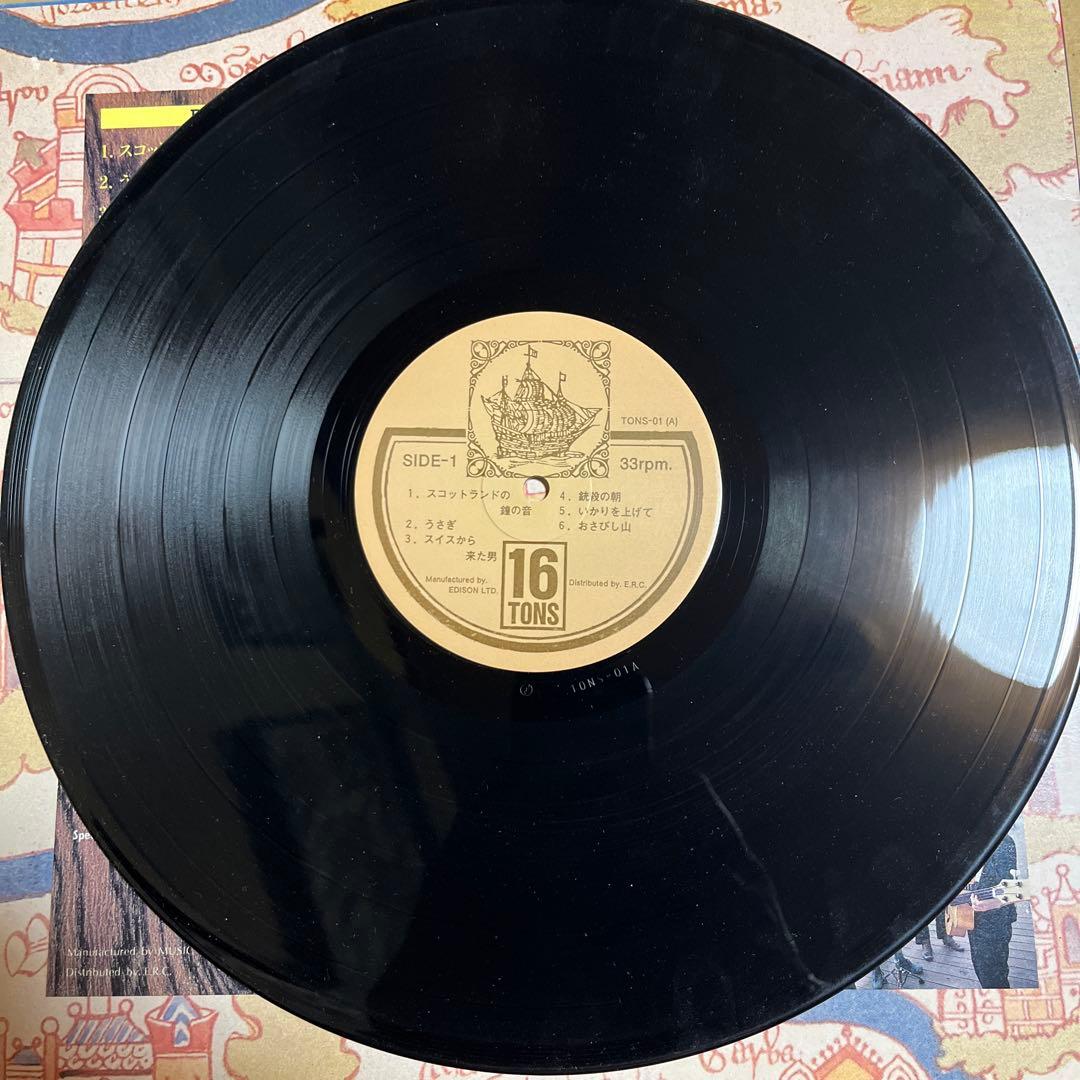 16TONS 冒険者たち アナログ LP クラブヒット パンク 当時物