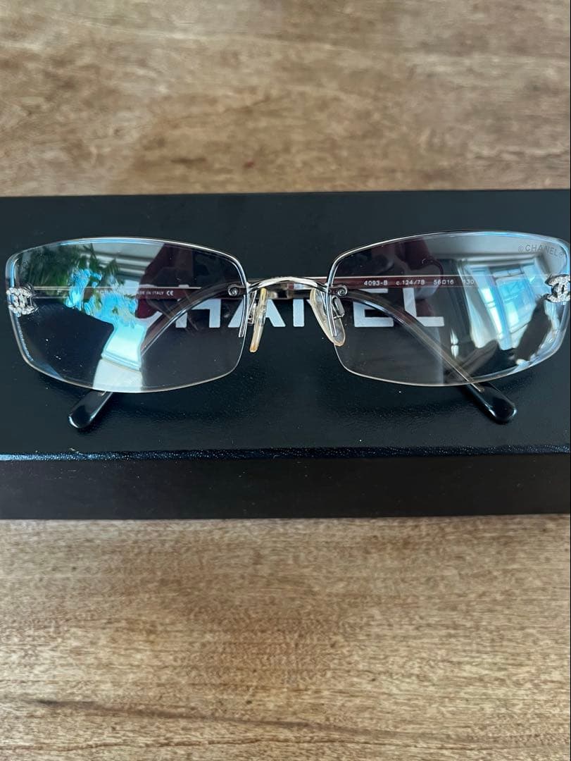 【値下げ！】CHANELシャネル サングラス ココマーク ラインストーン
