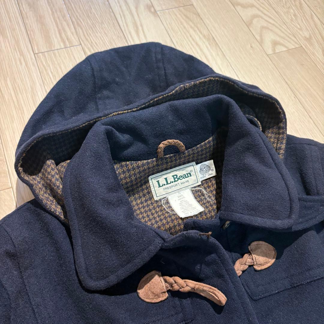 USA製 70s 80s L.L.Bean ネイビー ダッフルコート