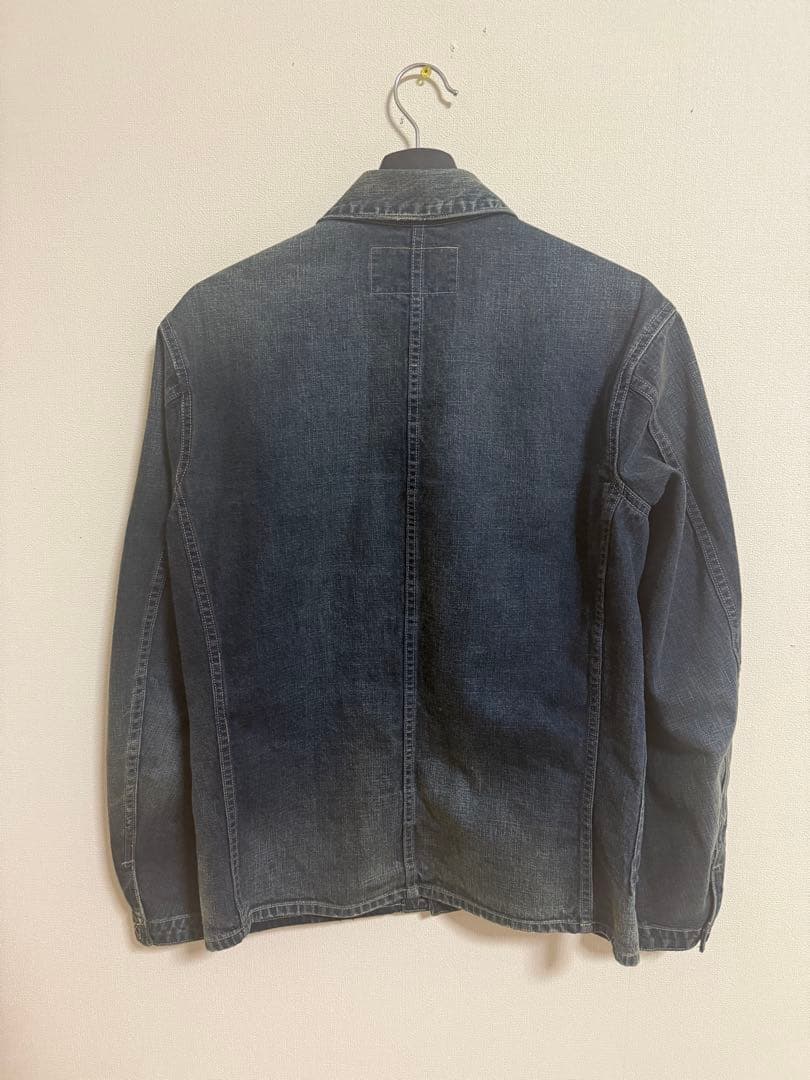 RRL ダブルアールエル XS ベッカム着用 デニムカバーオールヴィンテージ加工