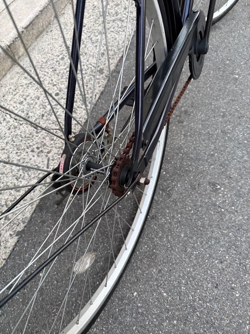 174 自転車 大阪市 【引取り限定】 27インチ 美品 ママチャリ