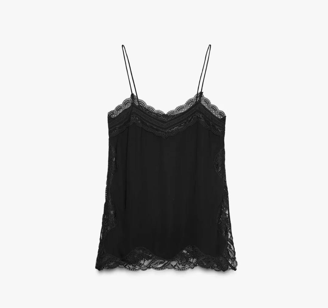 ZARA ZW Collection レースキャミソールトップス