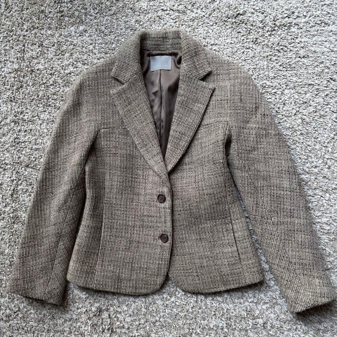 theory luxe ツイードジャケット 日本製 38 M 通勤 フォーマル