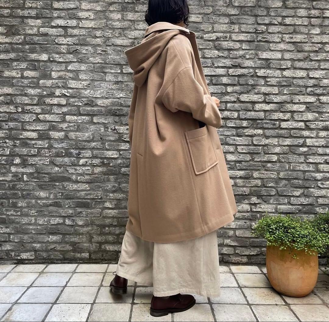 【maison de soil】ウールフードコート