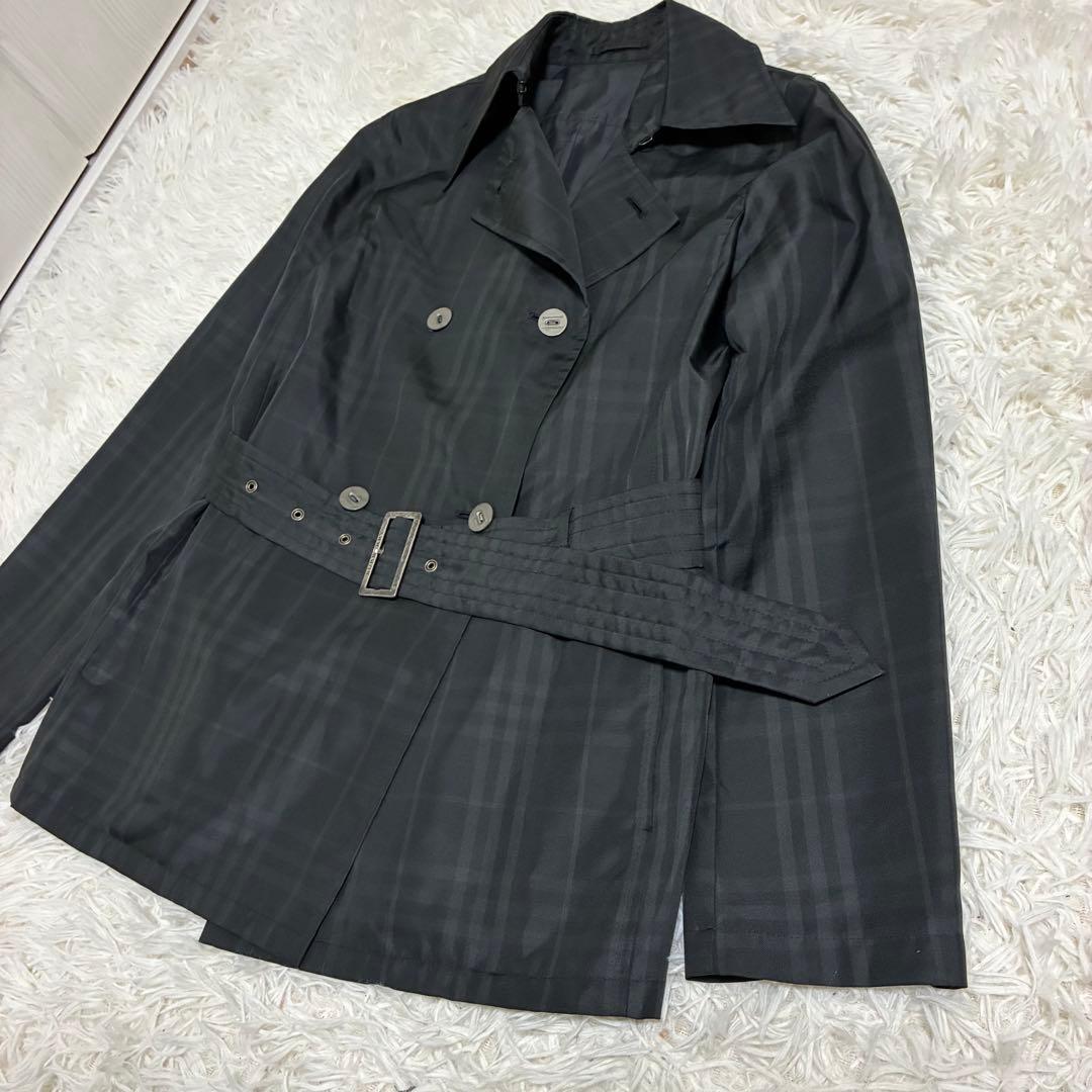 Burberry London ショートコート ベルト付 M
