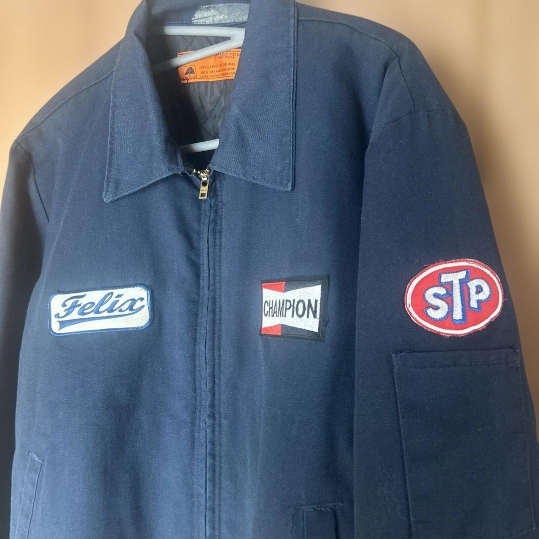 春に最適60-70's REDKAP ワークジャケットUSA製　champion
