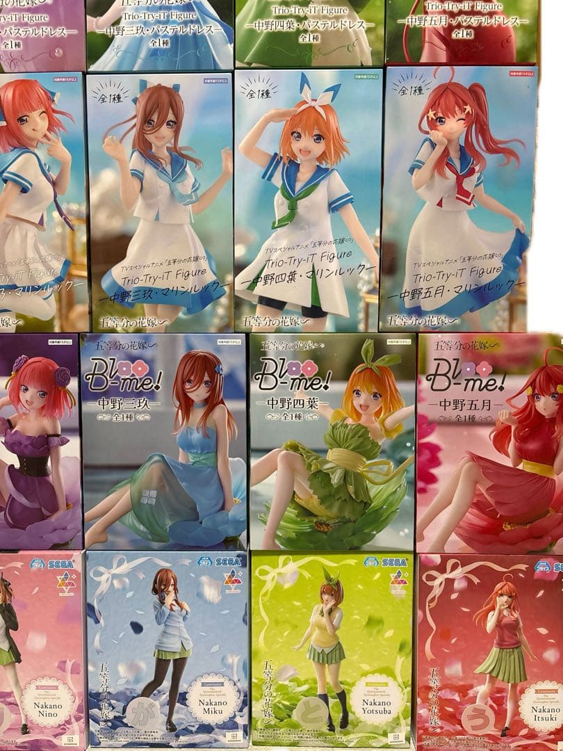 五等分の花嫁　フィギュア　まとめ売り②　25体