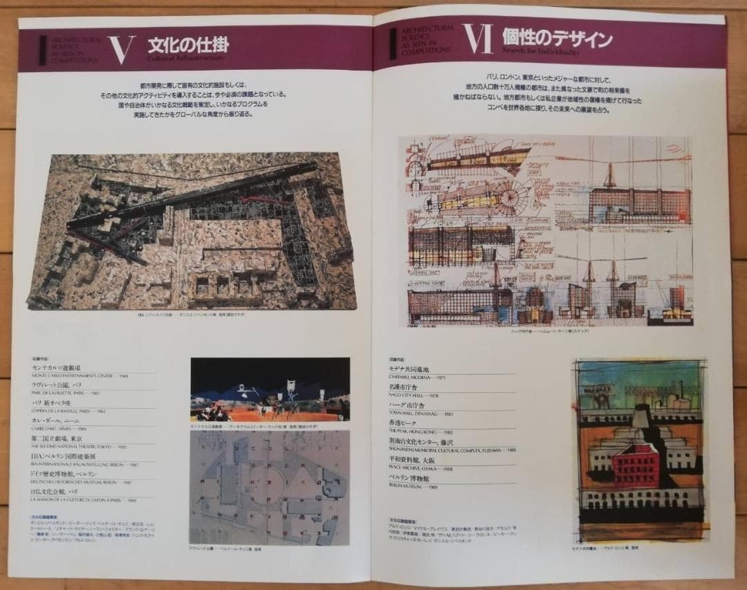 都市と建築コンペティション　全7巻揃　索引巻共8冊