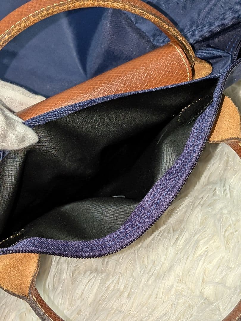【美品】LONGCHAMP ボストンバッグ ルプリアージュ チャーム