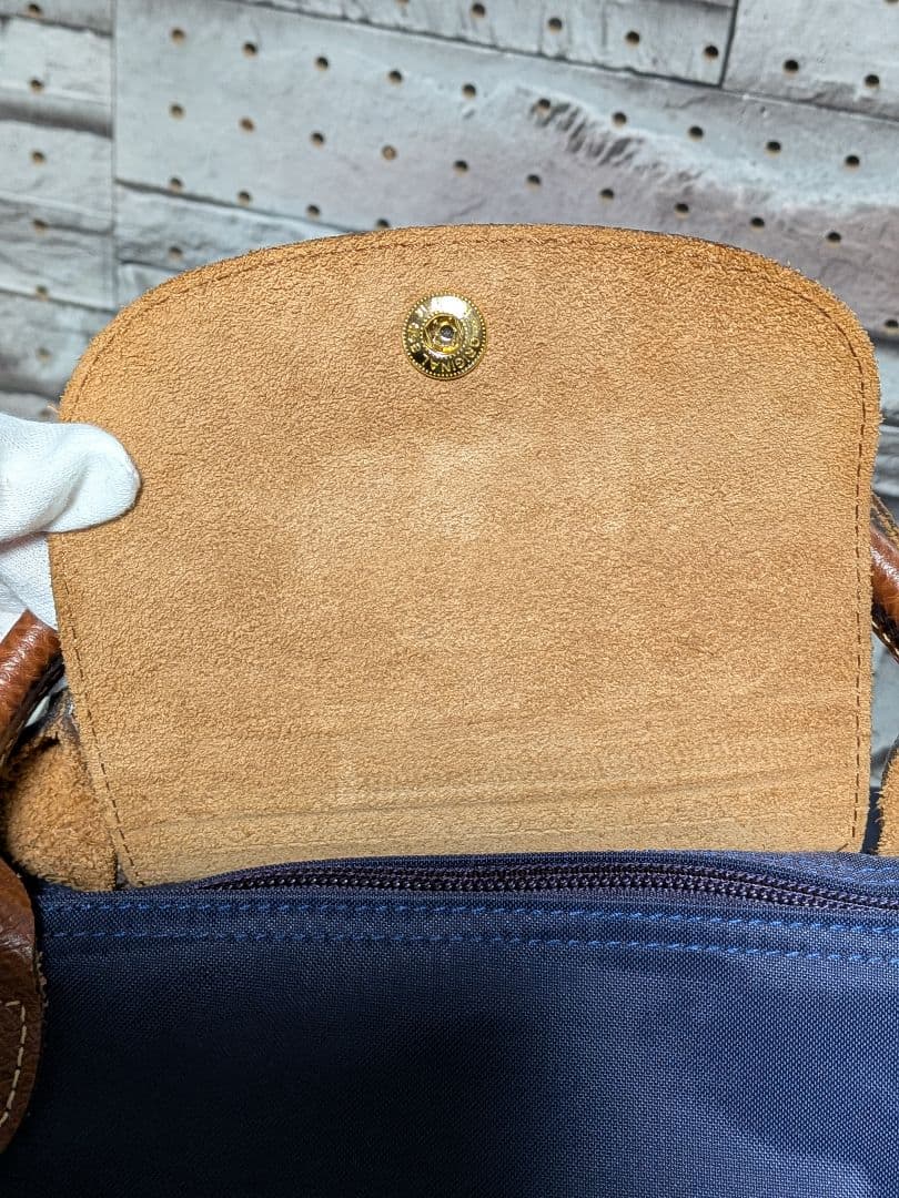 【美品】LONGCHAMP ボストンバッグ ルプリアージュ チャーム