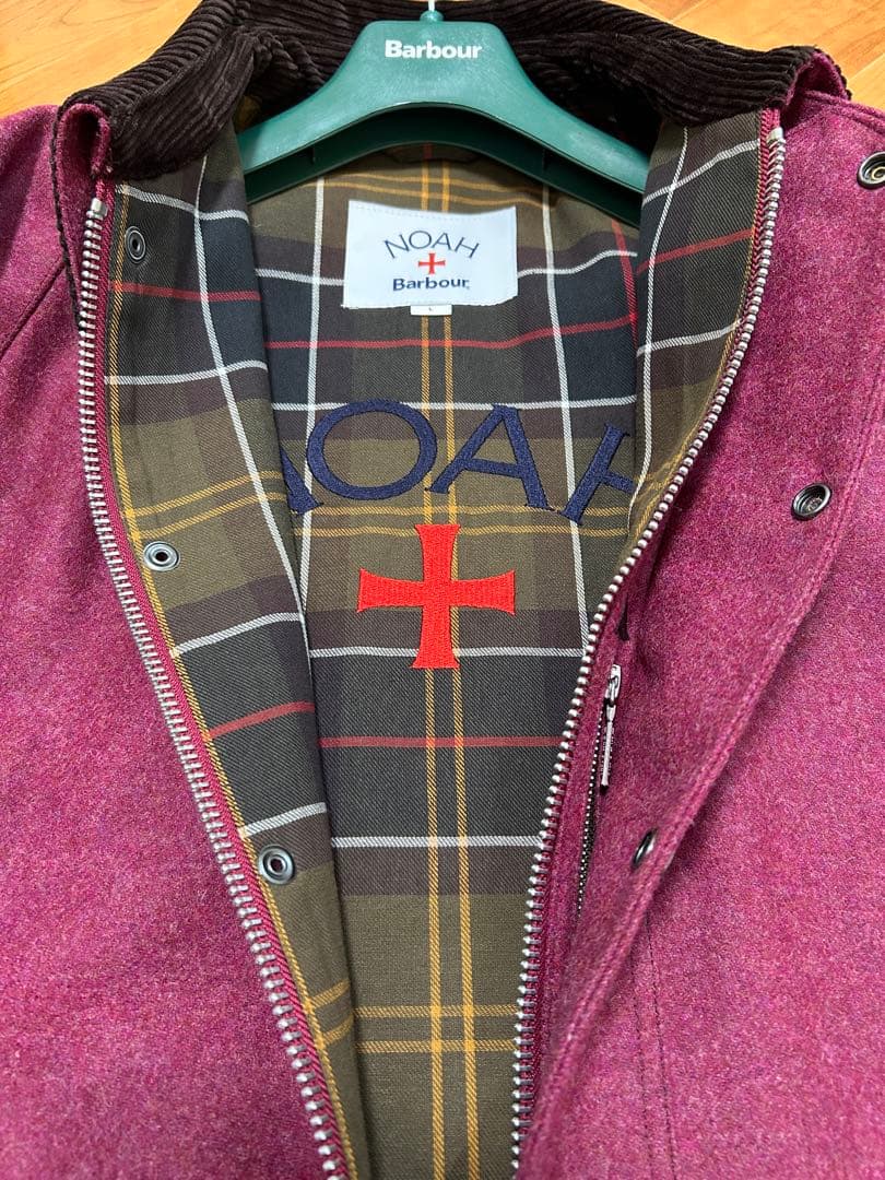 未使用 Barbour×NOAH 限定品 バブアー×ノア Beaufort L