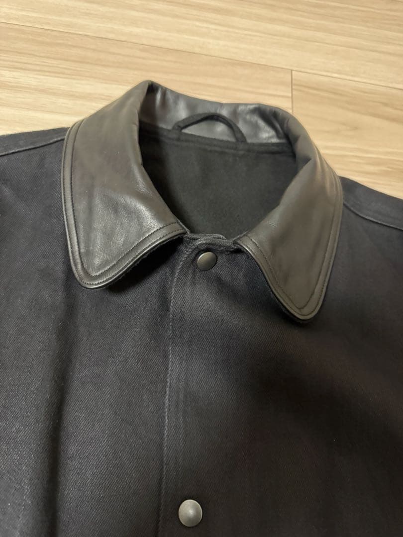 COMOLI デニムレザーワークジャケット 25aw コモリ カバーオール
