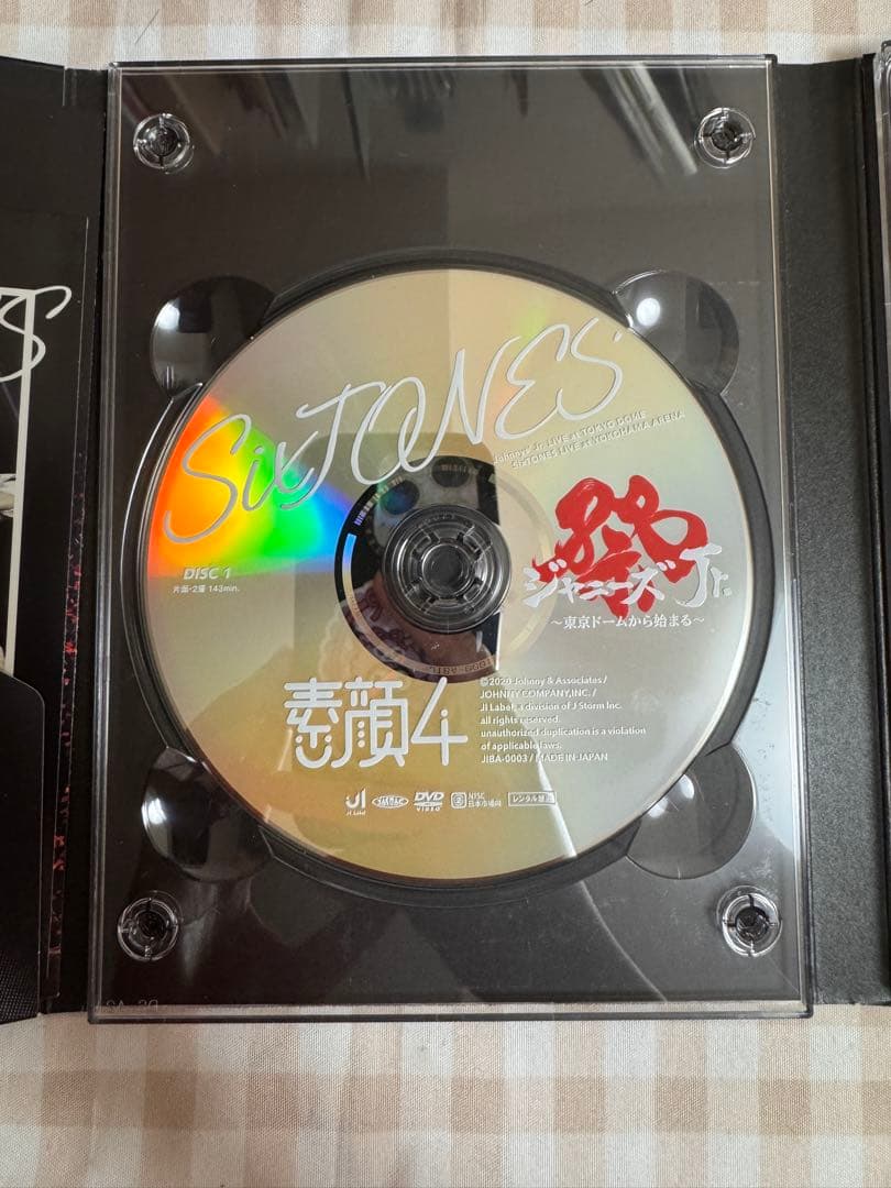 SixTONES 素顔4 DVD