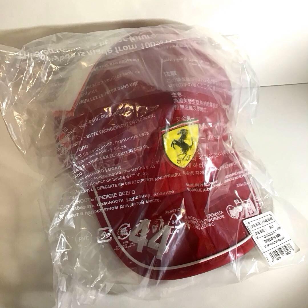 スクーデリア フェラーリ レプリカ L・ハミルトン キャップ 2025【新品】