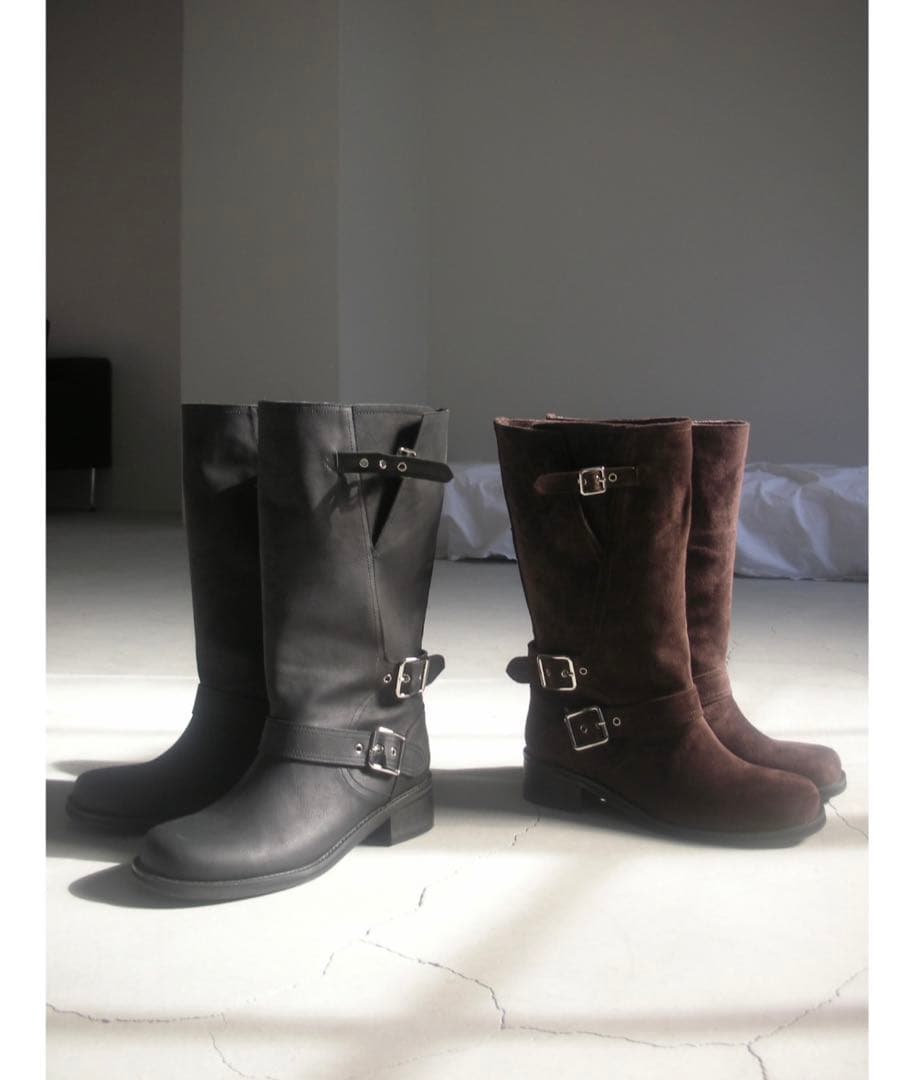 Didot.showroomバイカーミドルブーツ