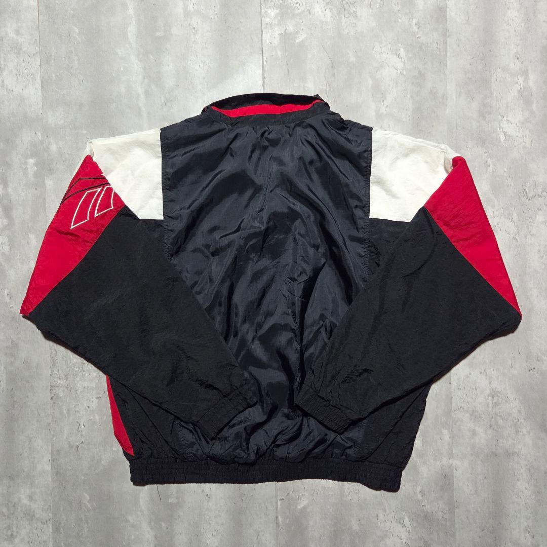 激レア古着90sReebokリーボックナイロンジャケット短丈レトロL相当