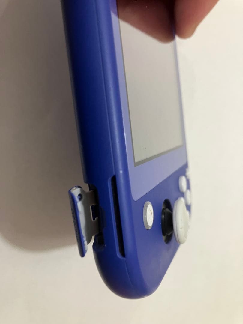Switch Lite ブルー 本体のみ 左スティックゴム無し