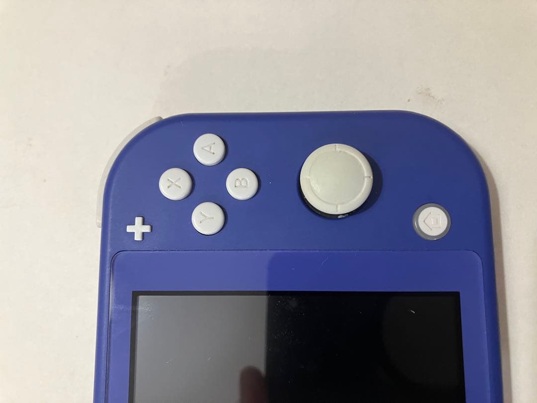 Switch Lite ブルー 本体のみ 左スティックゴム無し