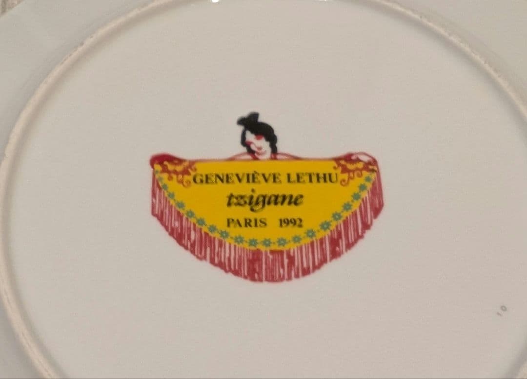 GENEVIEVE LETHU 4枚　フランス