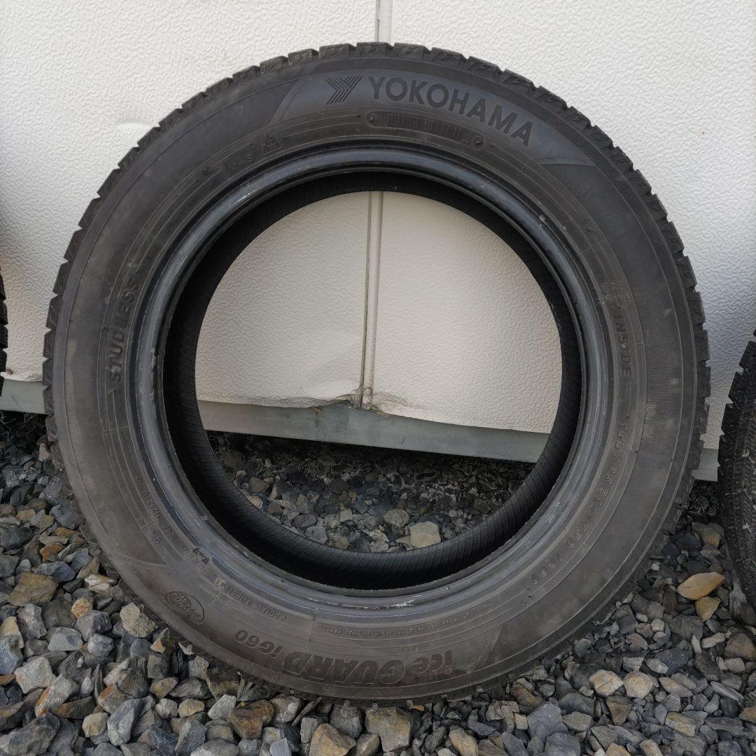 YOKOHAMA GEOLANDAR 155/65R14　スタッドレスタイヤ４本